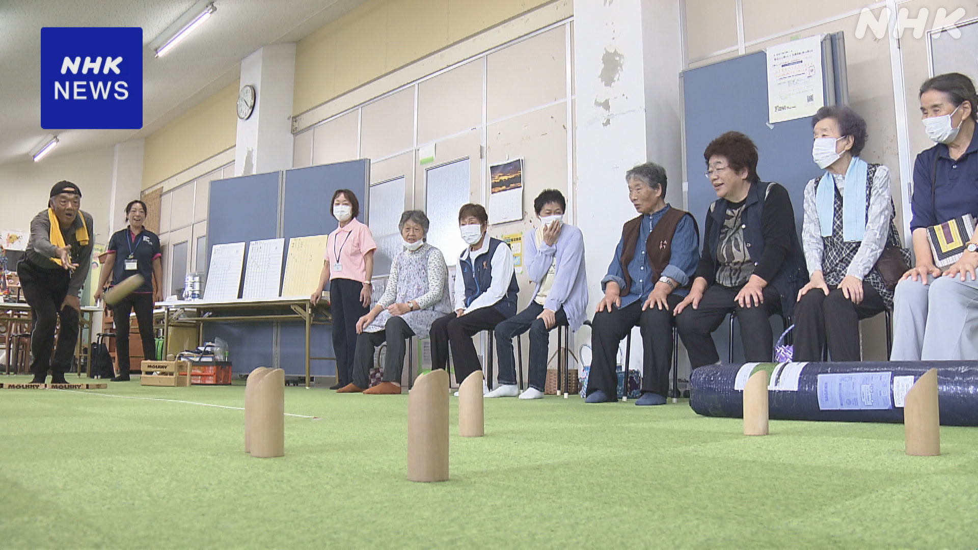 石川県地震で被害を受けた人たちがフィンランドのスポーツを楽しむ