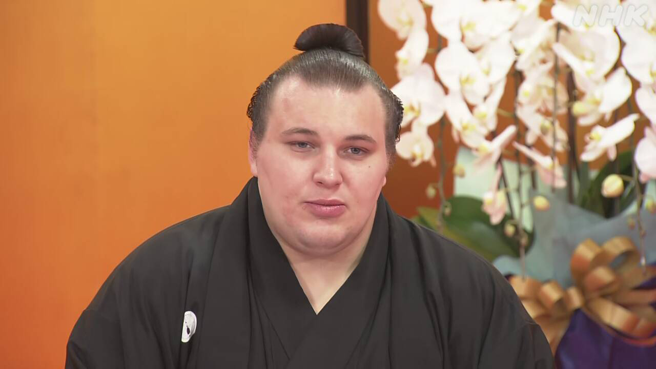 大相撲ウクライナから来た安青錦が大関になった