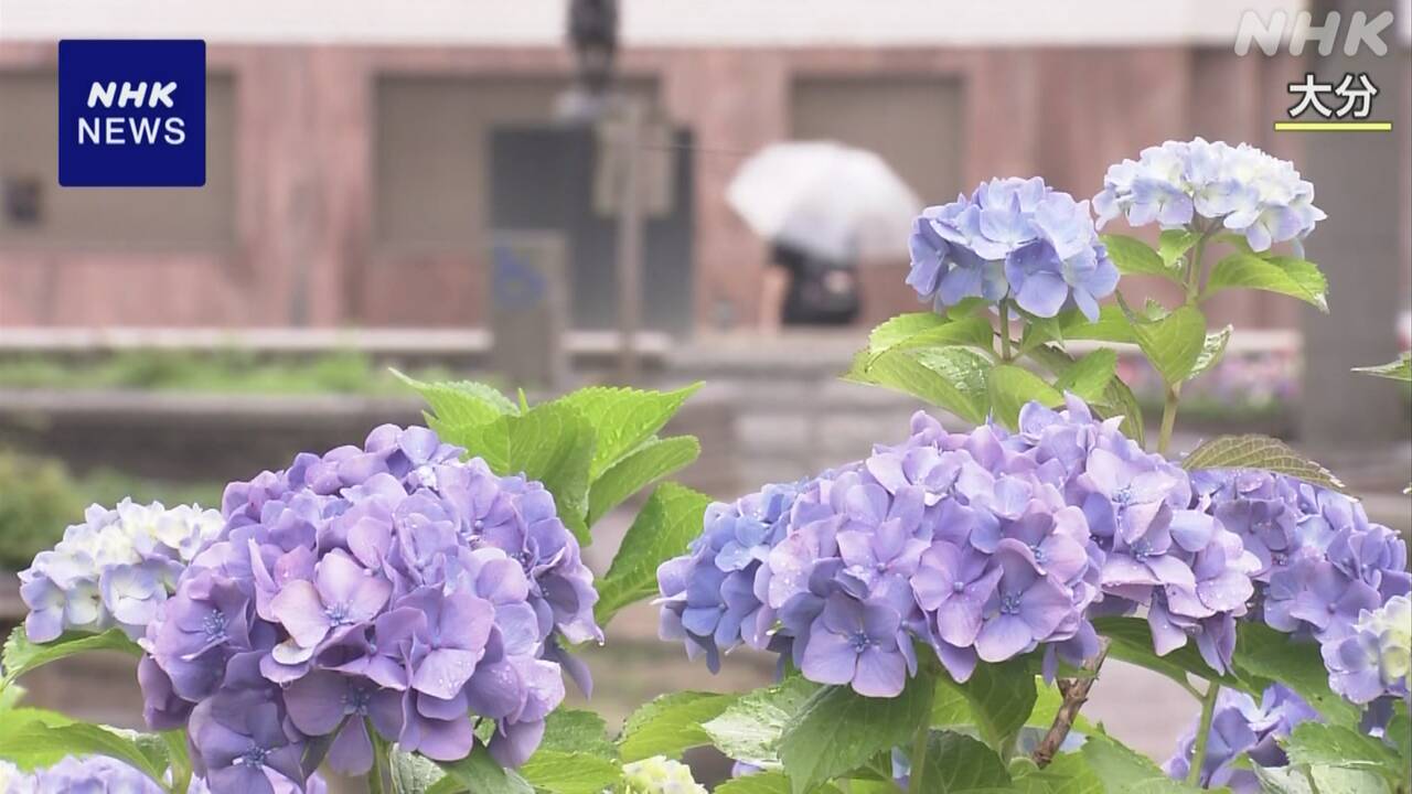 九州北部と中国地方と近畿地方梅雨が始まった