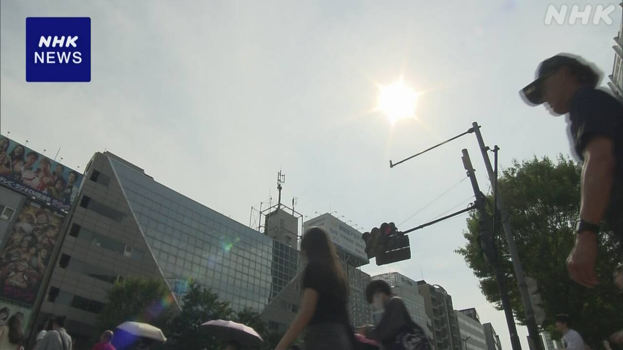 熱中症に気をつけて　1週間で1万人が病院に運ばれた