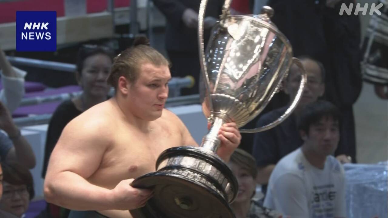 大相撲安青錦が3回目の優勝